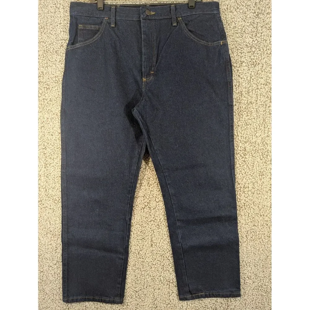 Brand‎ New Men's 38x29 Rustler by Wrangler Classic Regular Fit Strt. Leg Jeans